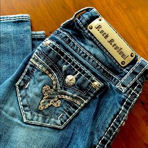 Rock revival straight cut jean